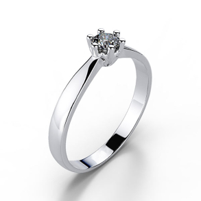 Forlovelsesring 14 karat 3013 Guld, hvidguld eller rdguld