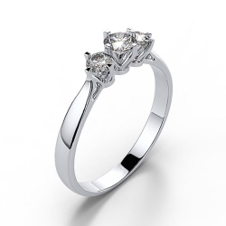 Forlovelsesring 14 karat 3023 Guld, hvidguld eller rdguld