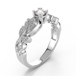 Forlovelsesring 14 karat 3029 Guld, hvidguld eller rdguld