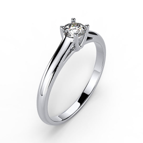 Forlovelsesring 14 karat 3039 Guld, hvidguld eller rdguld