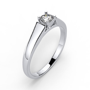 Forlovelsesring 14 karat 3040 Guld, hvidguld eller rdguld