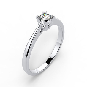 Forlovelsesring 14 karat 3045 Guld, hvidguld eller rdguld