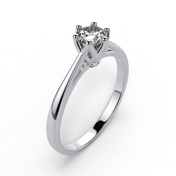 Forlovelsesring 14 karat 3048 Guld, hvidguld eller rdguld