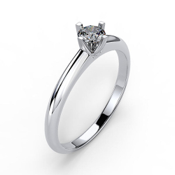 Forlovelsesring 14 karat 3049 Guld, hvidguld eller rdguld