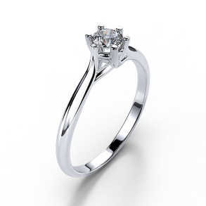 Forlovelsesring 14 karat 3053 Guld, hvidguld eller rdguld