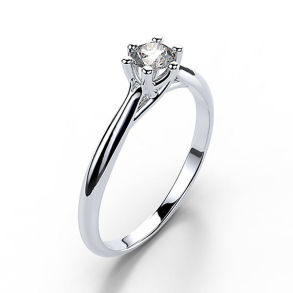 Forlovelsesring 14 karat 3054 Guld, hvidguld eller rdguld