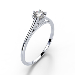 Forlovelsesring 14 karat 3062 Guld, hvidguld eller rdguld