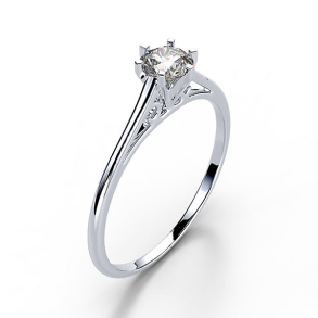 Forlovelsesring 14 karat 3062 Guld, hvidguld eller rdguld