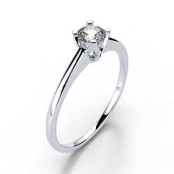 Forlovelsesring 14 karat 3065 Guld, hvidguld eller rdguld