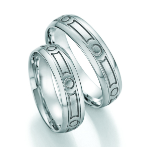 Eksklusive Vielsesringe Honeymoon 66-39160-2