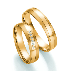 Eksklusive Vielsesringe Honeymoon 66-41090-1