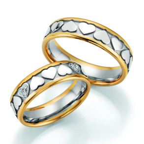 Eksklusive Vielsesringe Honeymoon 66-38030