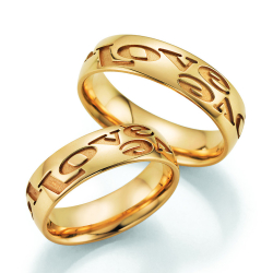 Eksklusive Vielsesringe Honeymoon 66-38080