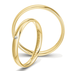 Vielsesringe Amourina 5002