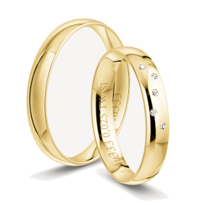 Vielsesringe Amourina 5003