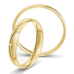 Vielsesringe Amourina 5003