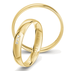 Vielsesringe Amourina 5004