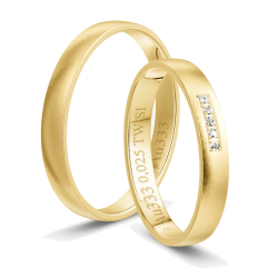 Vielsesringe Amourina 5005