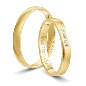 Vielsesringe Amourina 5005