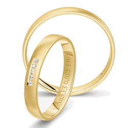 Vielsesringe Amourina 5005