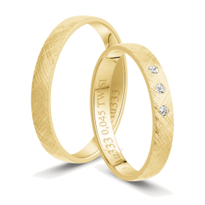 Vielsesringe Amourina 5006