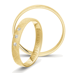 Vielsesringe Amourina 5006