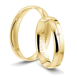 Vielsesringe Amourina 5007