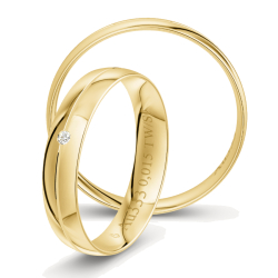 Vielsesringe Amourina 5007