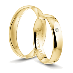 Vielsesringe Amourina 5009