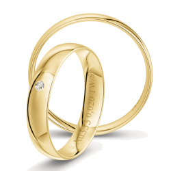 Vielsesringe Amourina 5009