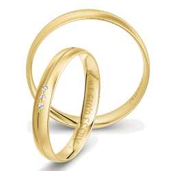 Vielsesringe Amourina 5012