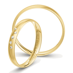 Vielsesringe Amourina 5014