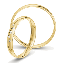 Vielsesringe Amourina 5015