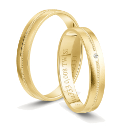 Vielsesringe Amourina 5016