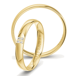 Vielsesringe Amourina 5017