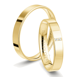 Vielsesringe Amourina 5018