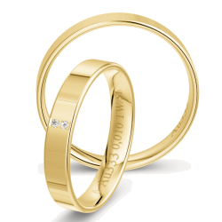 Vielsesringe Amourina 5018