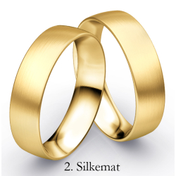 Vielsesringe Klassisk Guld 6,0 mm F1