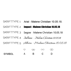 Vielsesringe Slv 13S