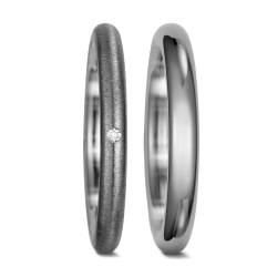 Vielsesringe Titanium