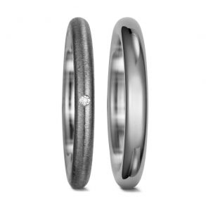 Vielsesringe Titanium