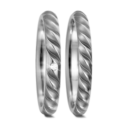 Vielsesringe Titanium