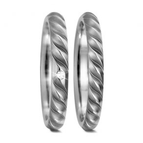 Vielsesringe Titanium