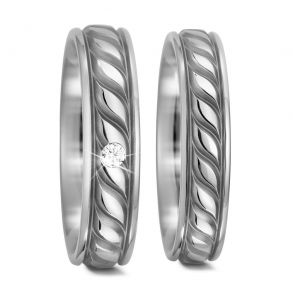 Vielsesringe Titanium