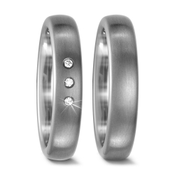 Vielsesringe Titanium