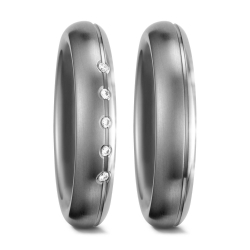 Vielsesringe Titanium