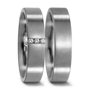 Vielsesringe Titanium