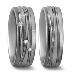 Vielsesringe Titanium