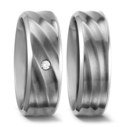 Vielsesringe Titanium