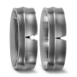 Vielsesringe Titanium